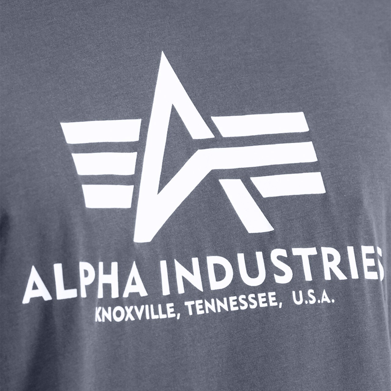 T-shirt Alpha Industries Basic - Grey/Black