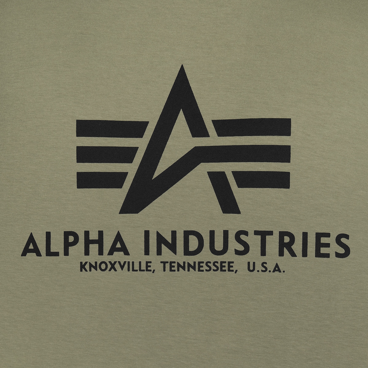 T-shirt Alpha Industries Basic - Olive/Black