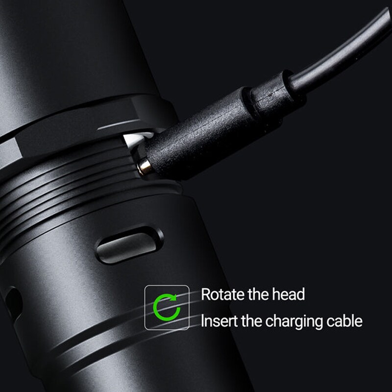 Torcia Nextorch P86 con fischietto 120 dB - 1600 lumen