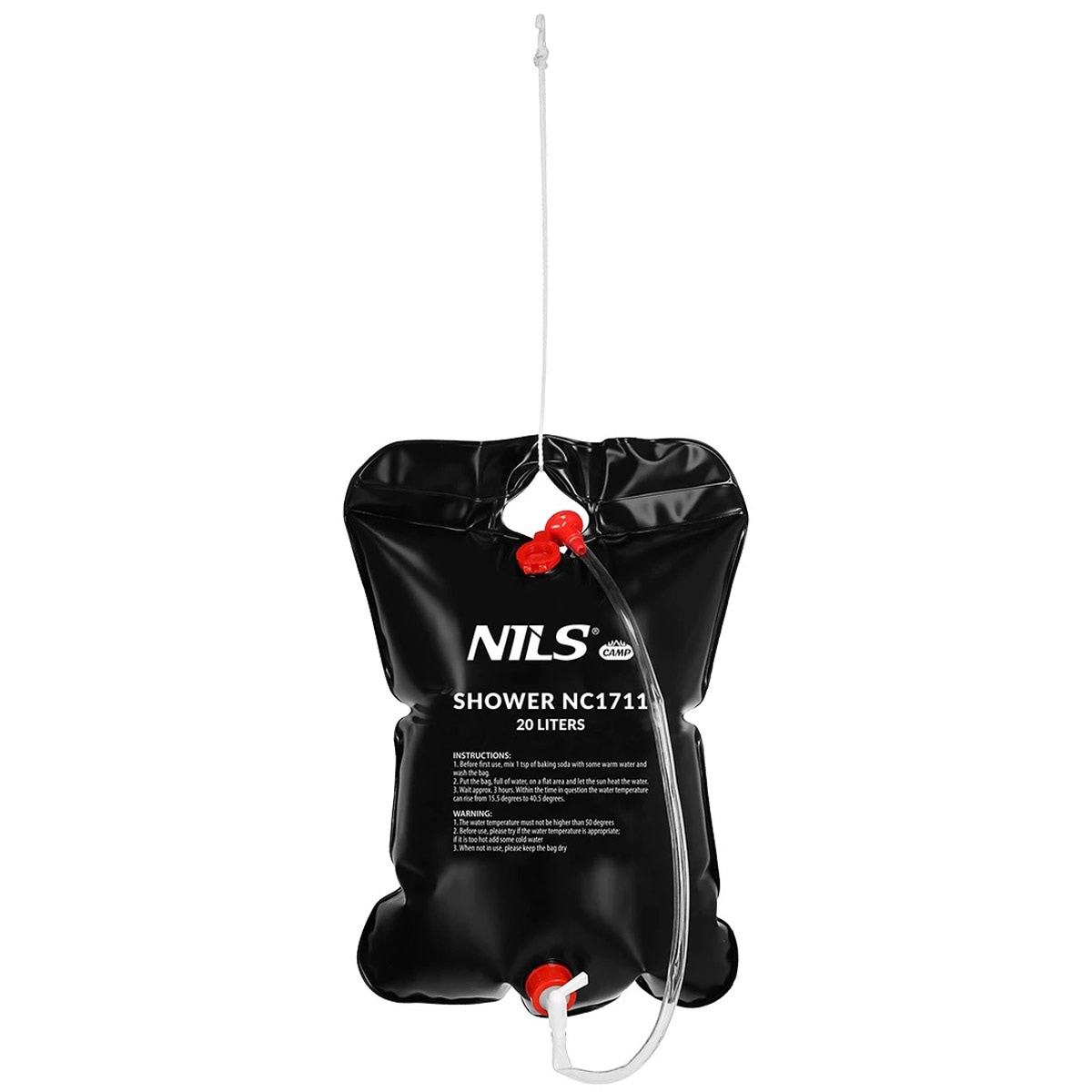 Doccia solare da campeggio Nils Camp 20 l