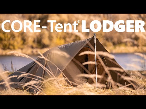 Tenda a tunnel 2 posti Bushmen Core-Tent Lodger - Olive