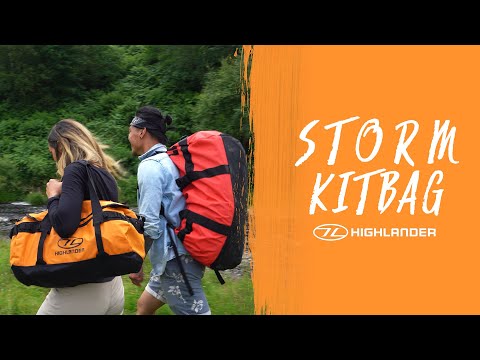 Borsa Highlander Outdoor Storm Kitbag 65 l - Blue