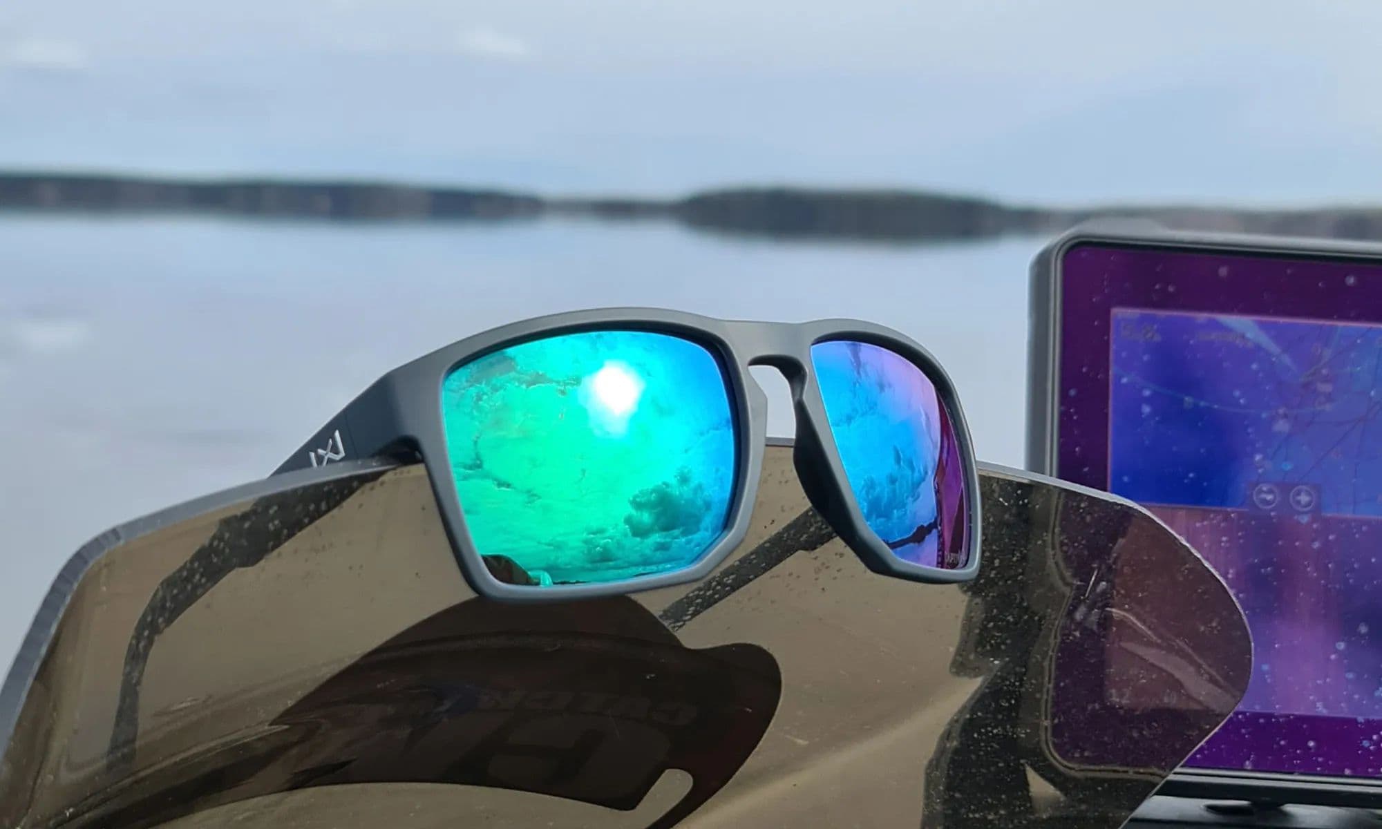 Occhiali Wiley X Founder Captivate Polarized Green Mirror/Matte Graphite