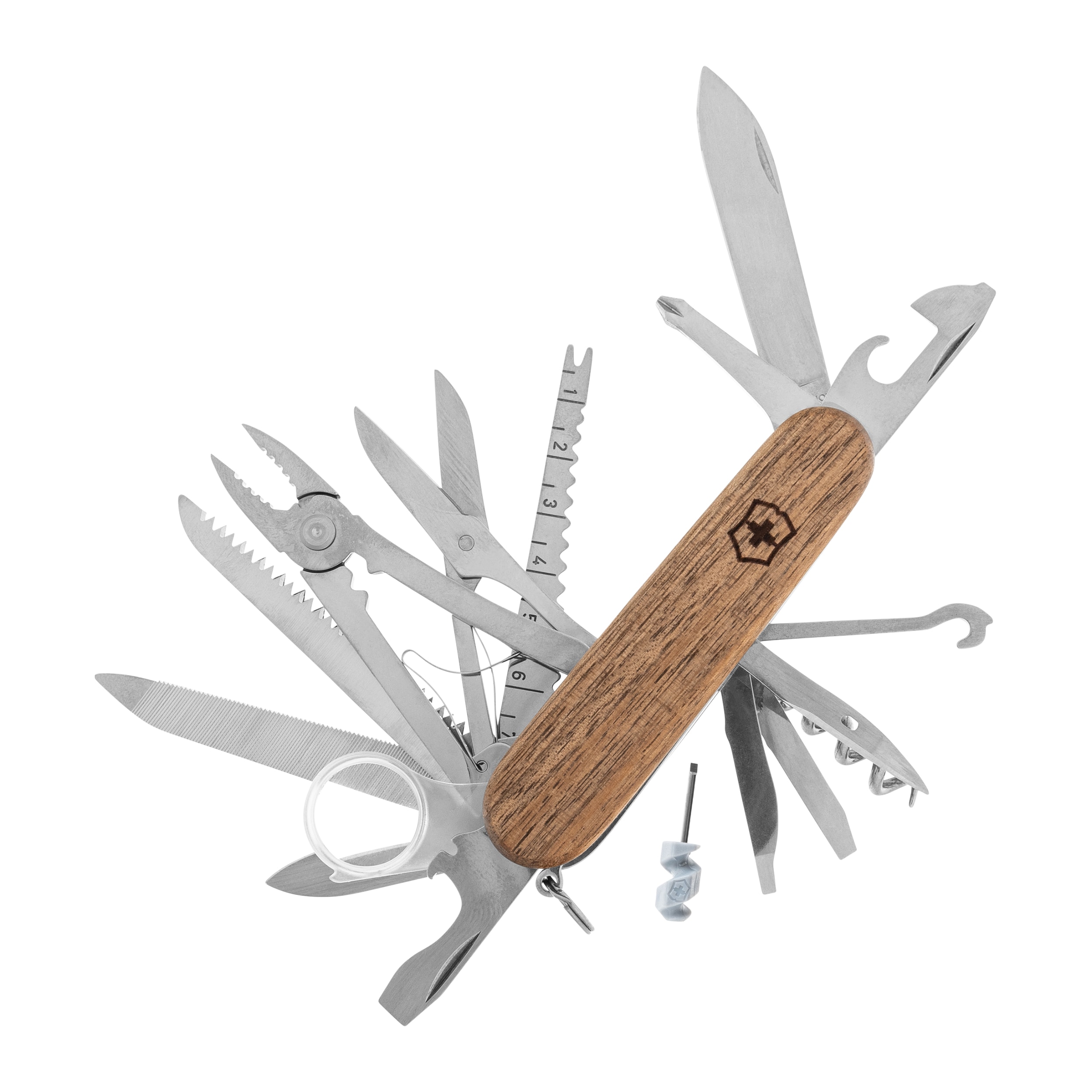 Coltello tascabile Victorinox Swiss Champ Wallnut Wood