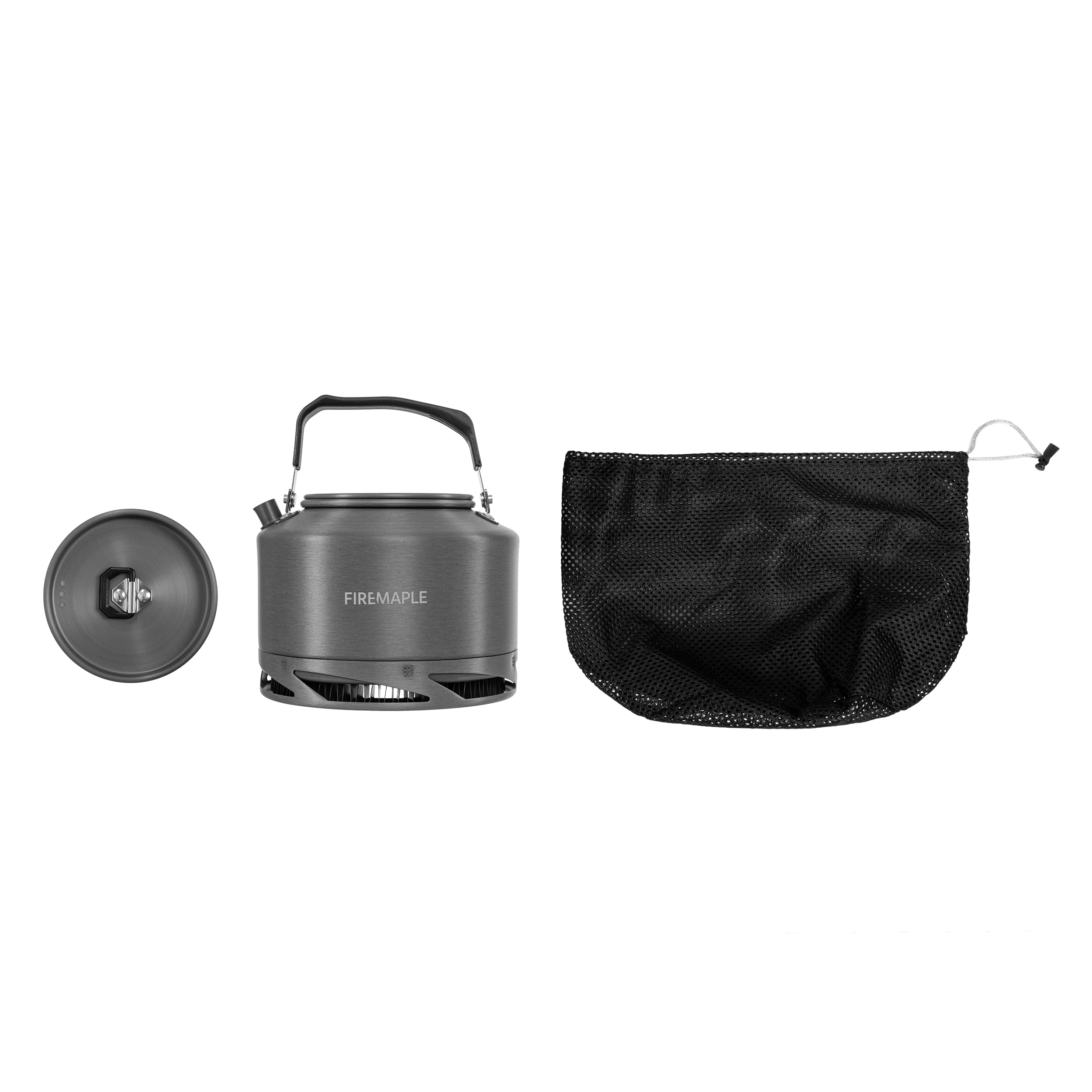 Bollitore da campeggio Fire Maple Feast XT2 1,3 l - Black