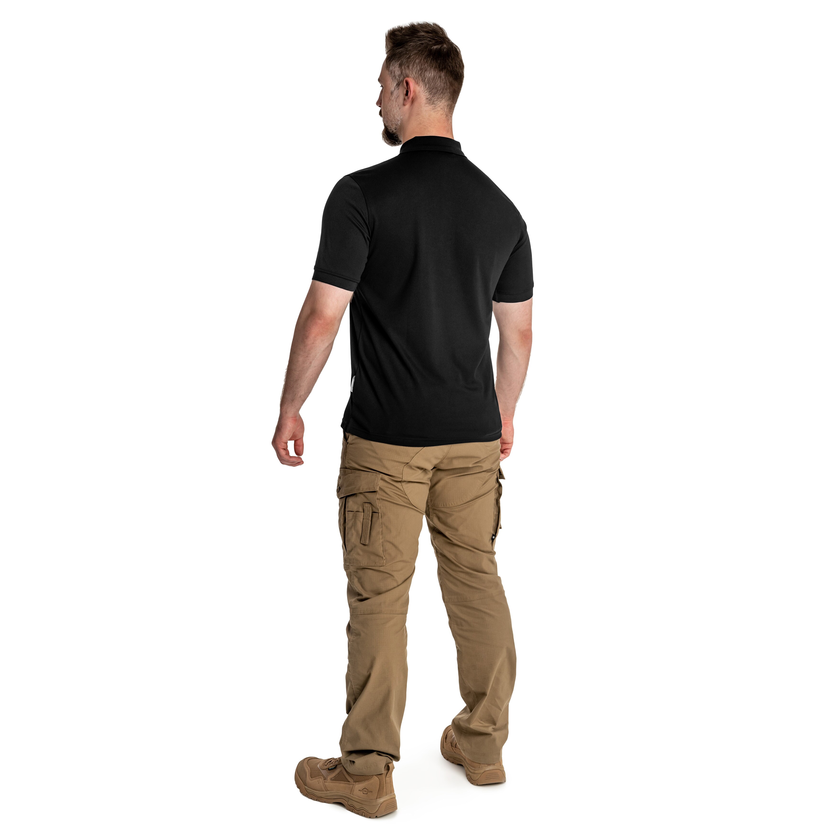 Polo Hi-Tec Site - Black/Silver