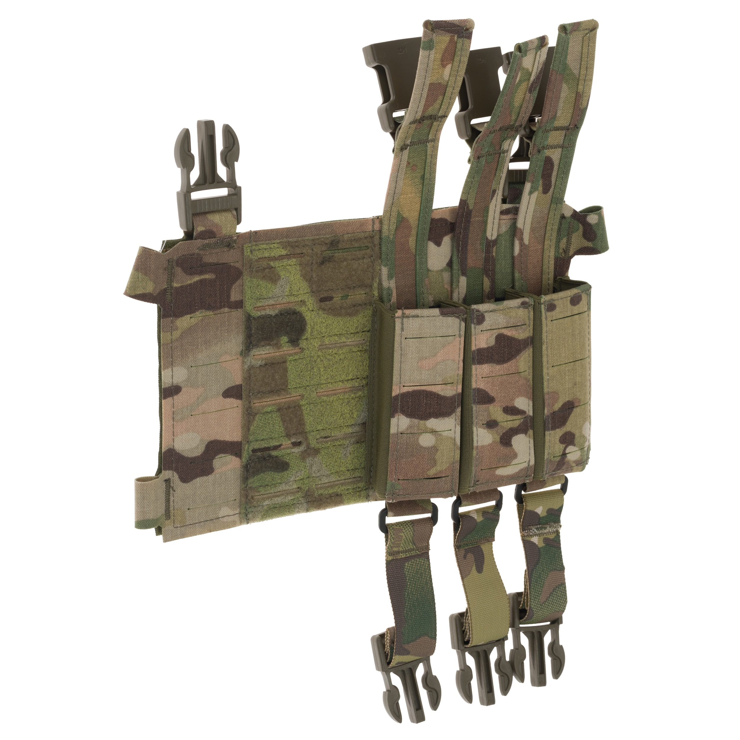 Tasca porta caricatori Combat Lab Front Flap Chest Rig - MultiCam
