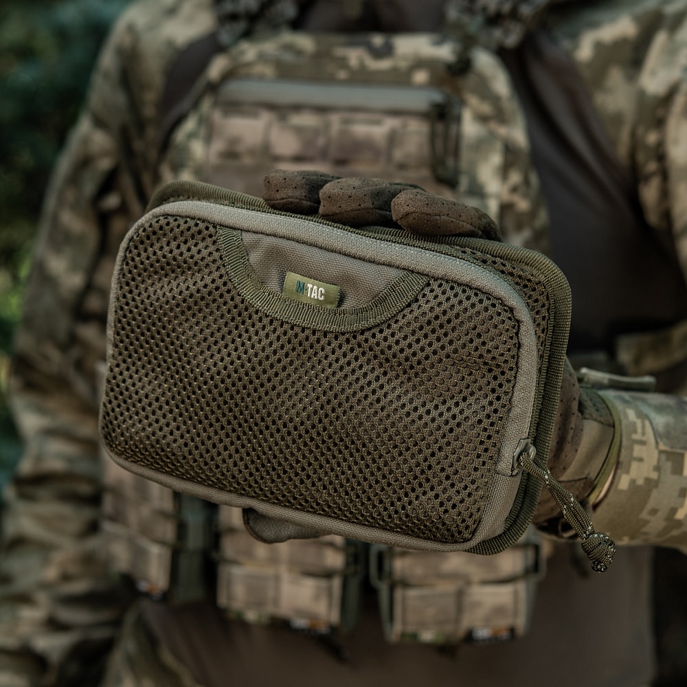 Tasca M-Tac Hook & Loop Utility Panel - Ranger Green