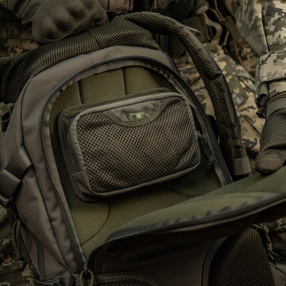 Tasca M-Tac Hook & Loop Utility Panel - Ranger Green