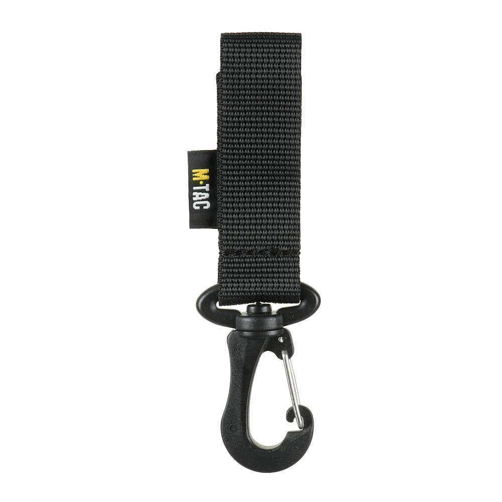 Cinghia M-Tac con moschettone - Black