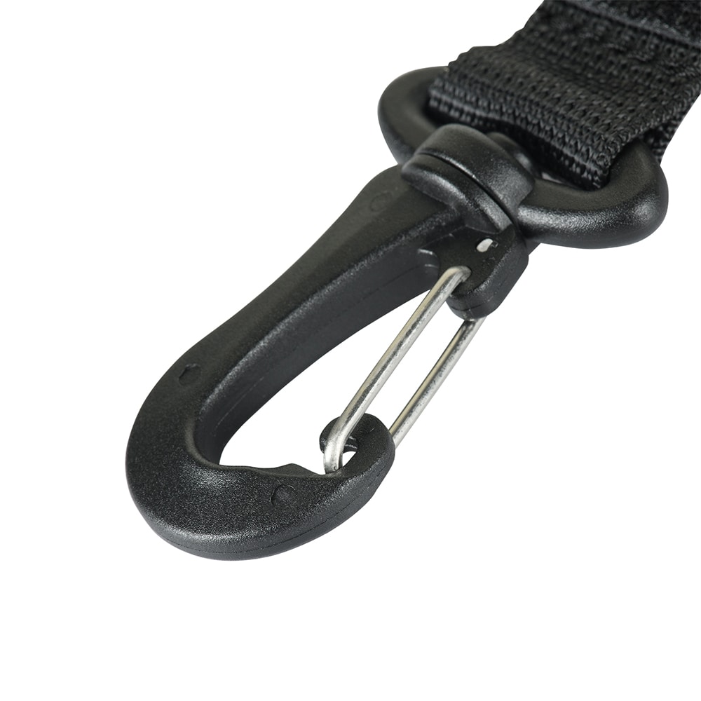 Cinghia M-Tac con moschettone - Black