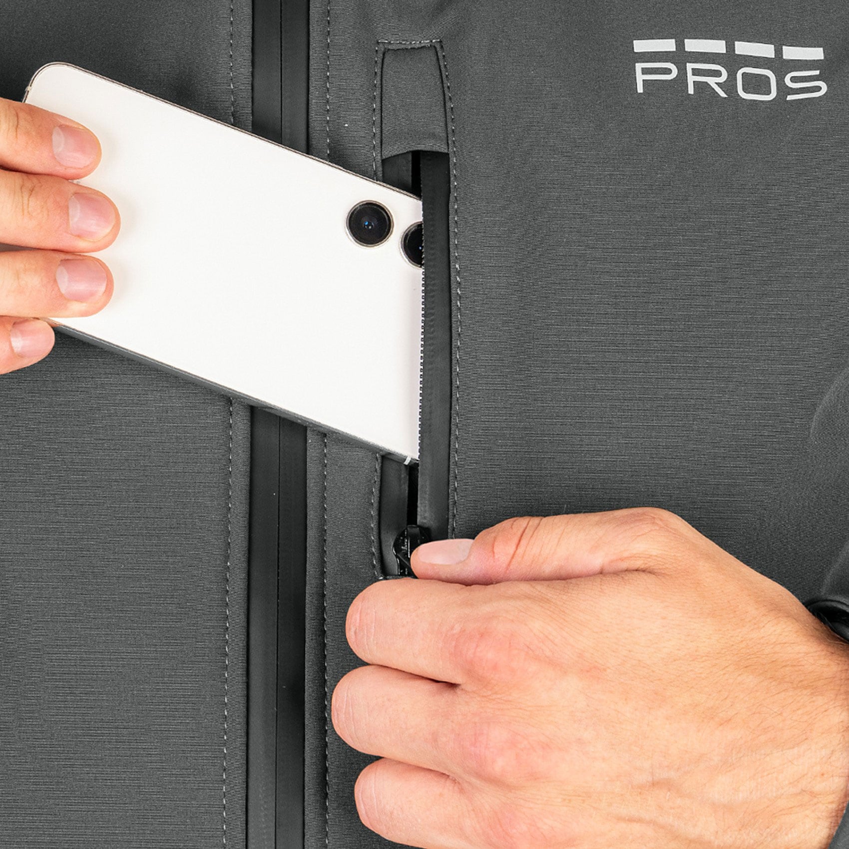 Giacca Softshell Pros Sport - Grigia