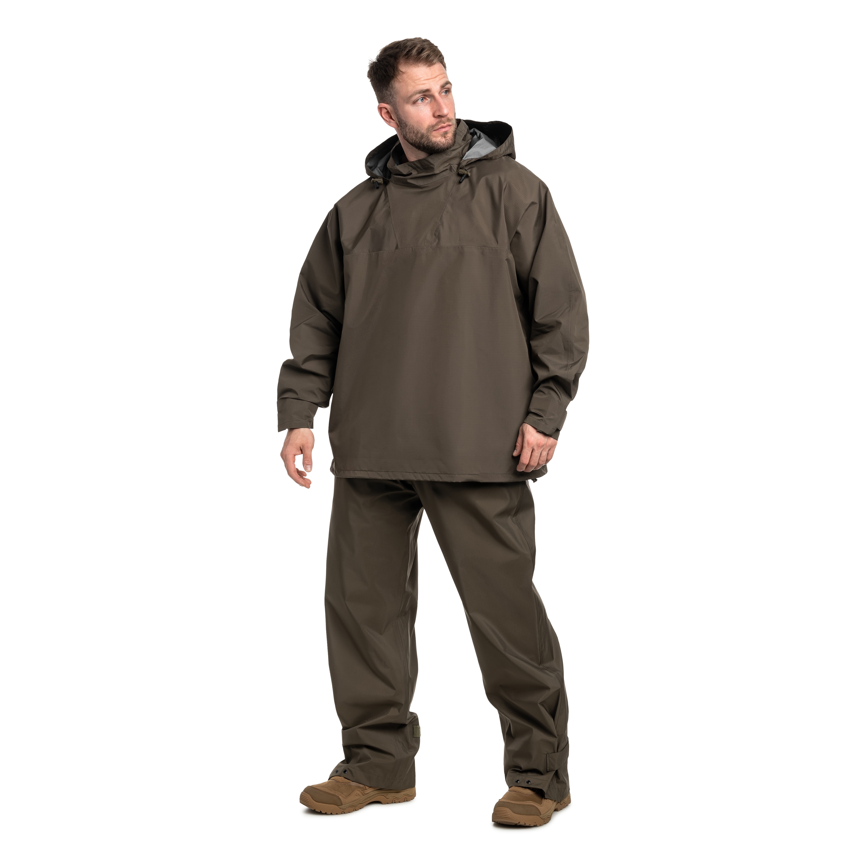 Pantaloni antipioggia Carinthia Survival Rainsuit One Size - Olive