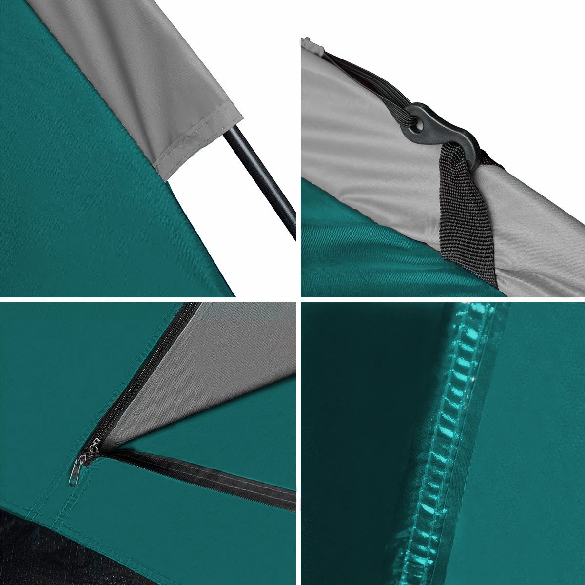 Tenda Nils Camp Hiker NC6010 per 2 persone - Verde