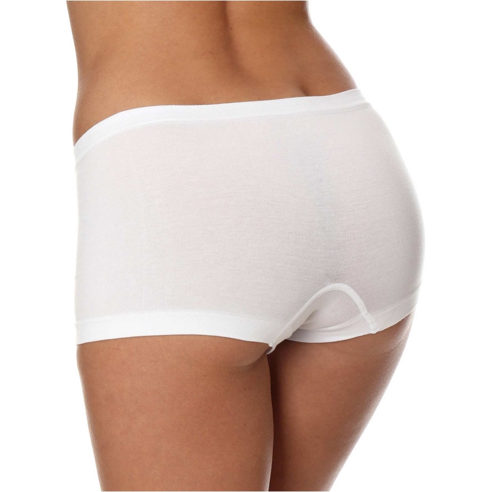 Boxer donna termici Brubeck Comfort Cotton - Bianco