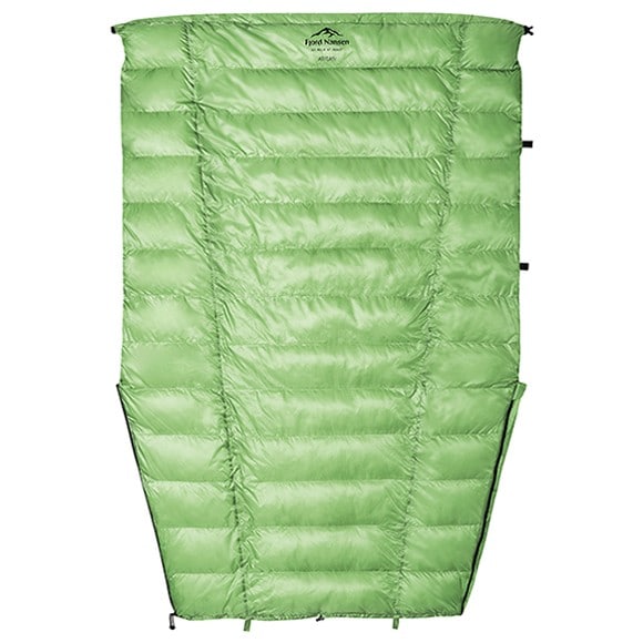 Sacco a pelo Fjord Nansen Arran Quilt 270 g - Forest Green
