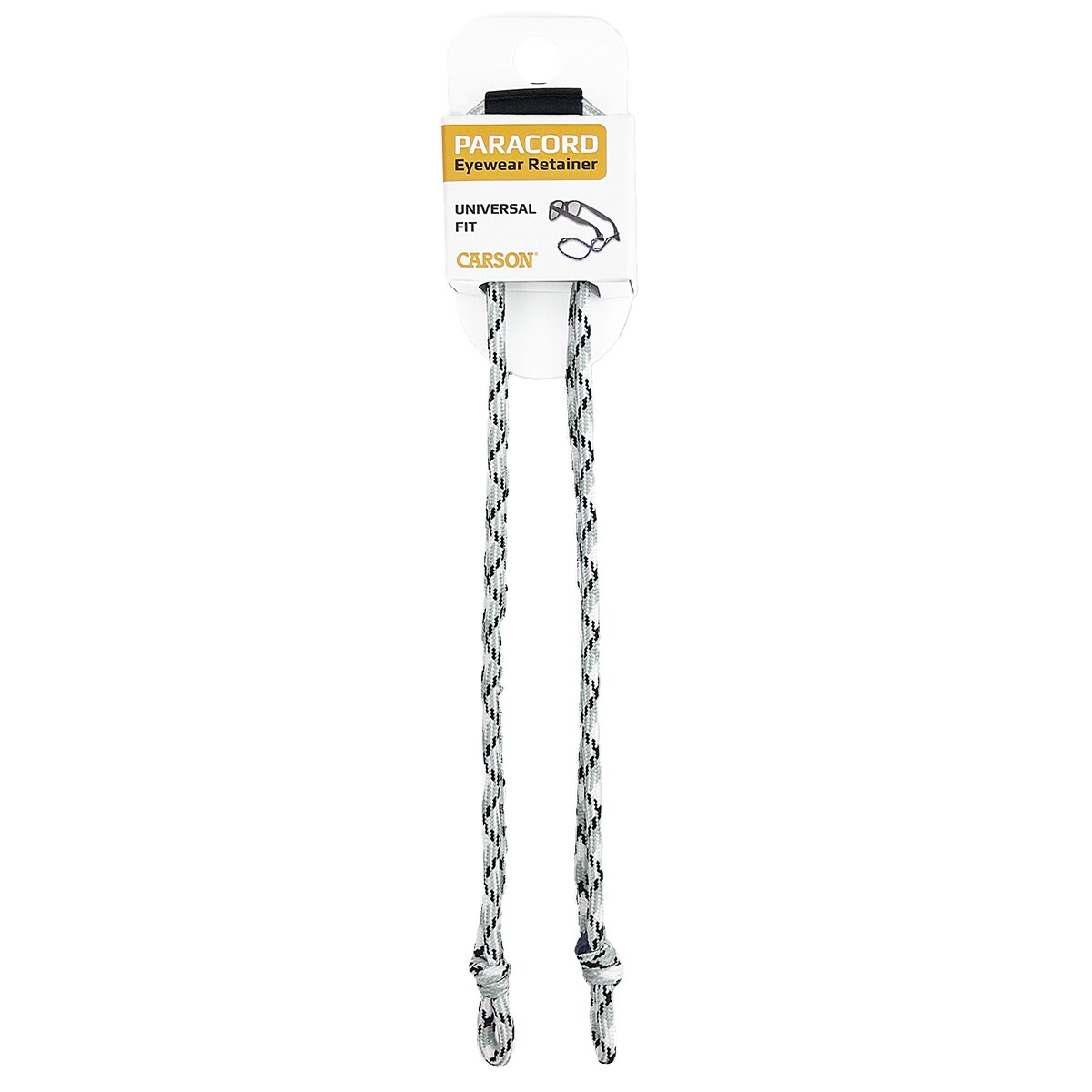 Cinturino per occhiali Carson - White/Grey/Black