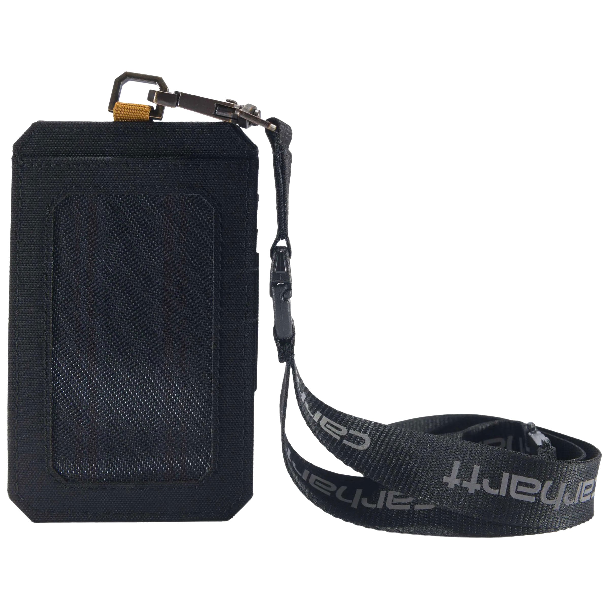 Portadocumenti Carhartt Nylon Duck ID Holder and Landyard - Black