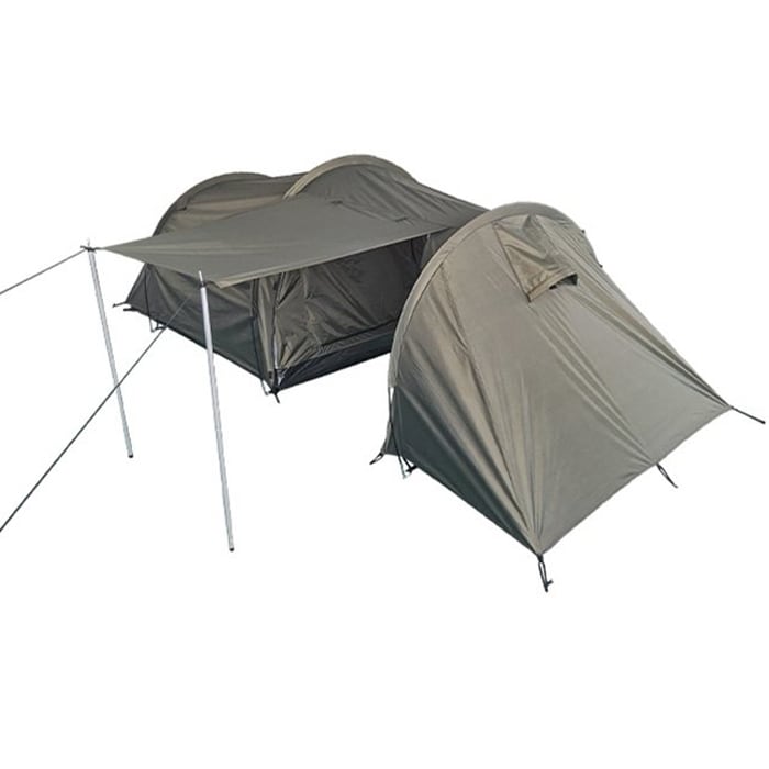 Tenda Mil-Tec 2 posti con abside - Olive