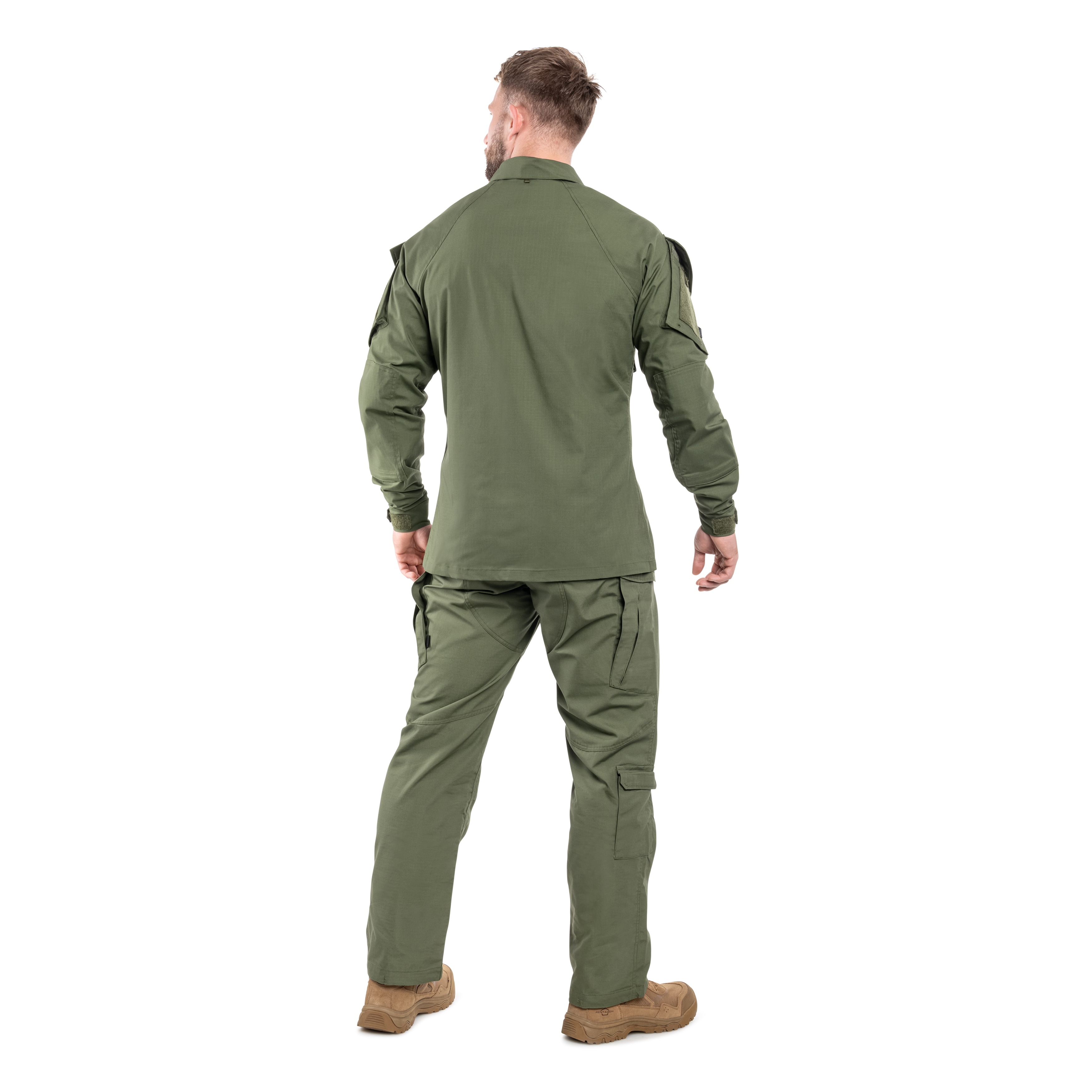 Felpa Helikon-Tex Raid Polycotton Stretch Rip-Stop - Olive Green
