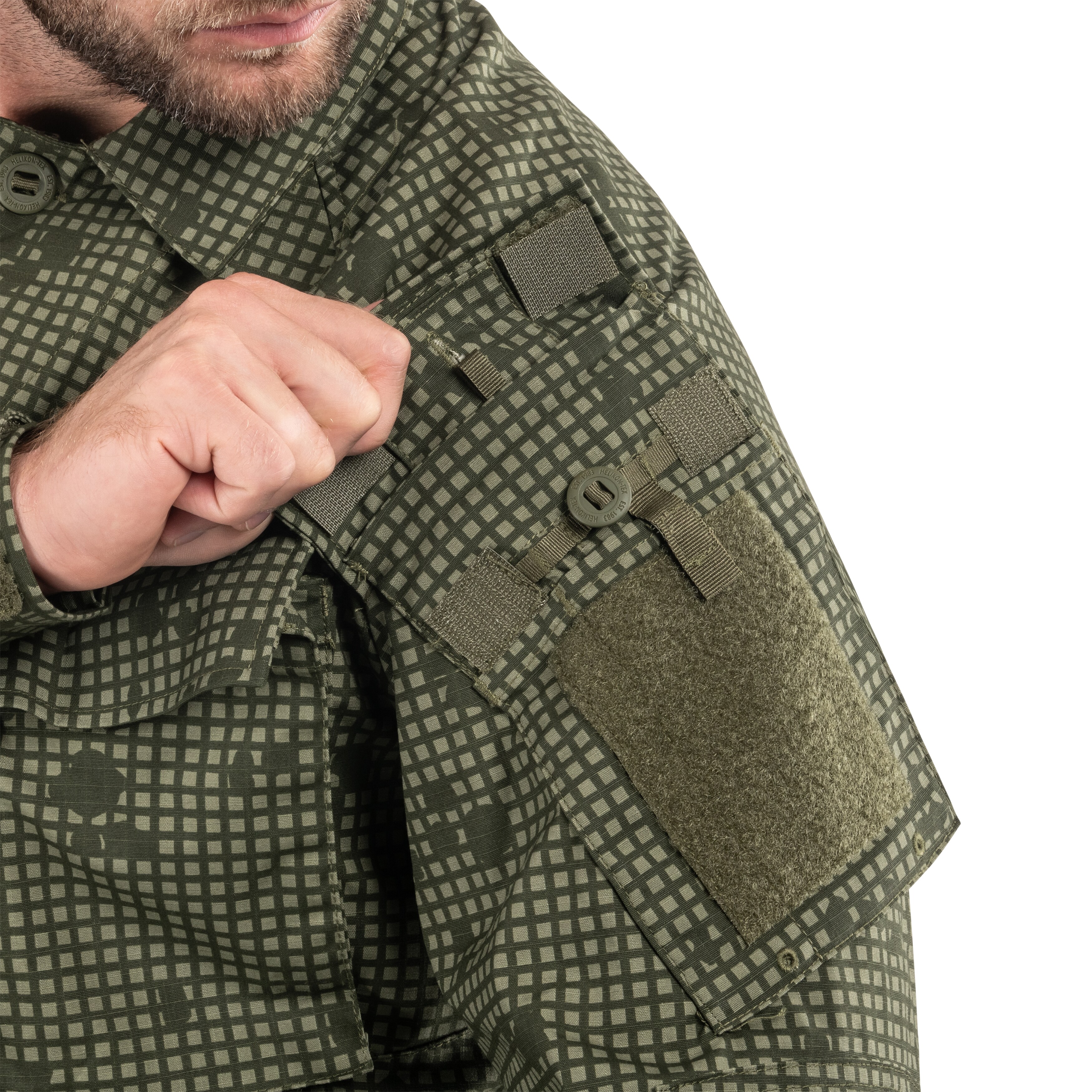 Felpa Helikon-Tex Raid Polycotton Stretch Rip-Stop - Desert Night Camo