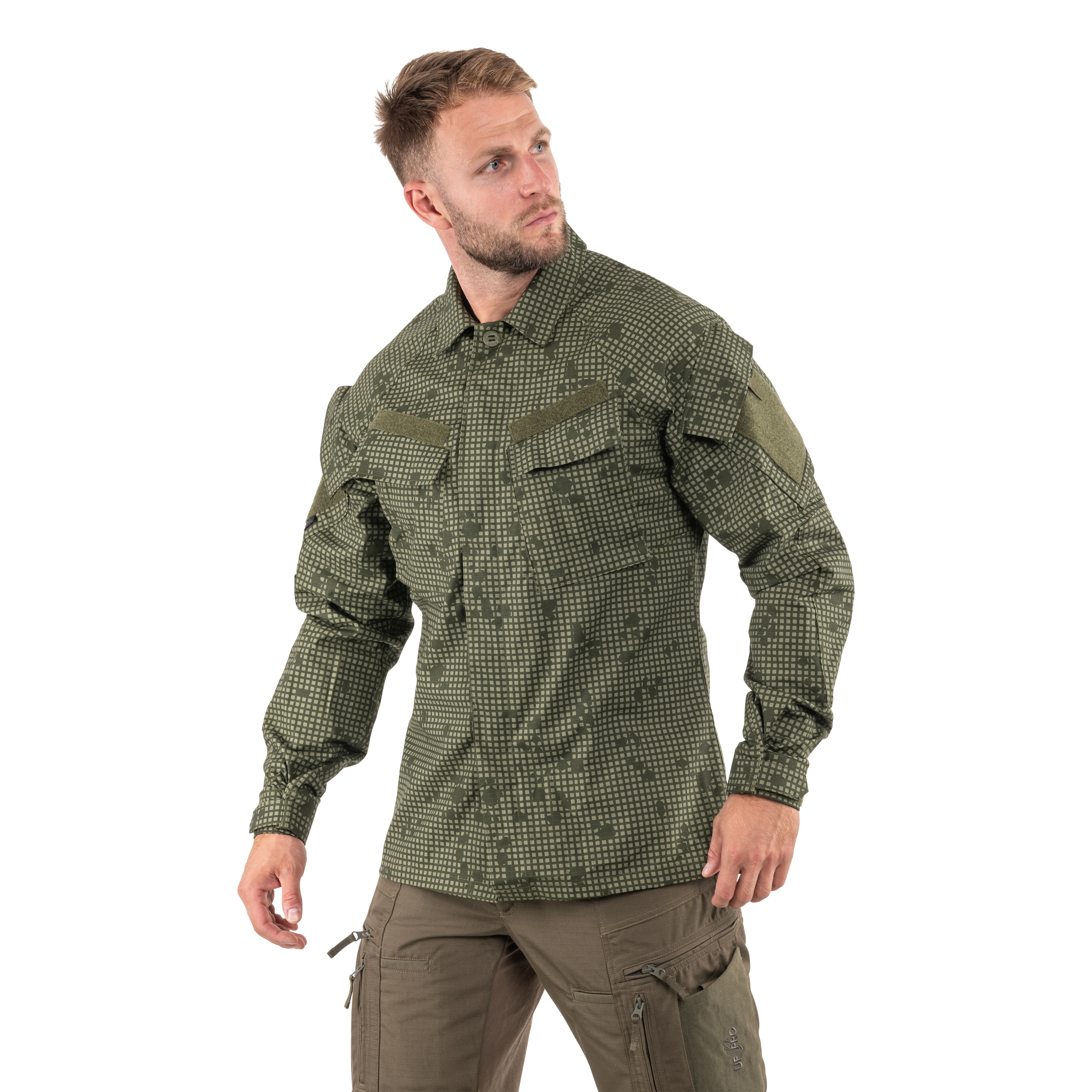 Felpa Helikon-Tex Raid Polycotton Stretch Rip-Stop - Desert Night Camo