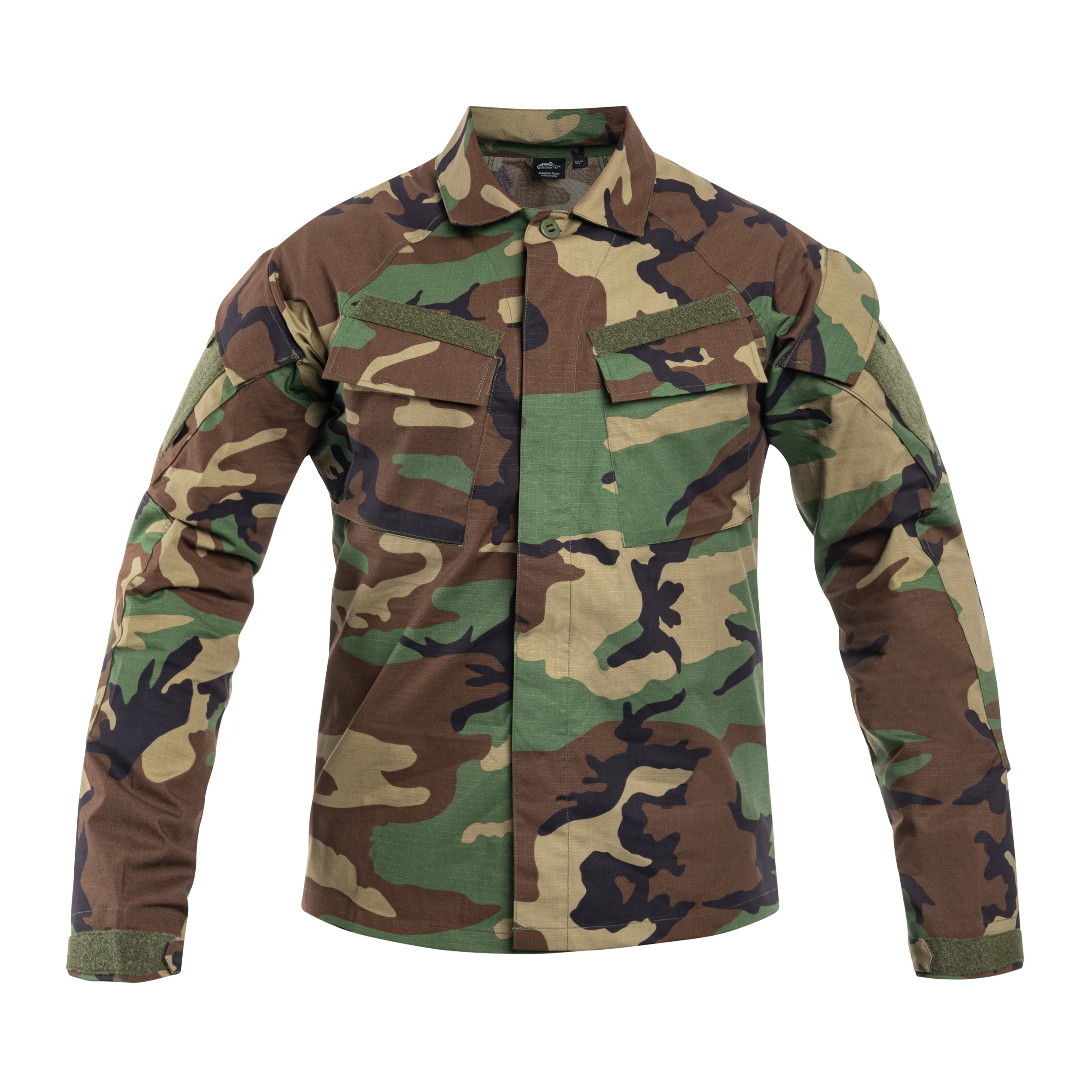 Felpa Helikon-Tex Raid Polycotton Stretch Rip-Stop - US Woodland