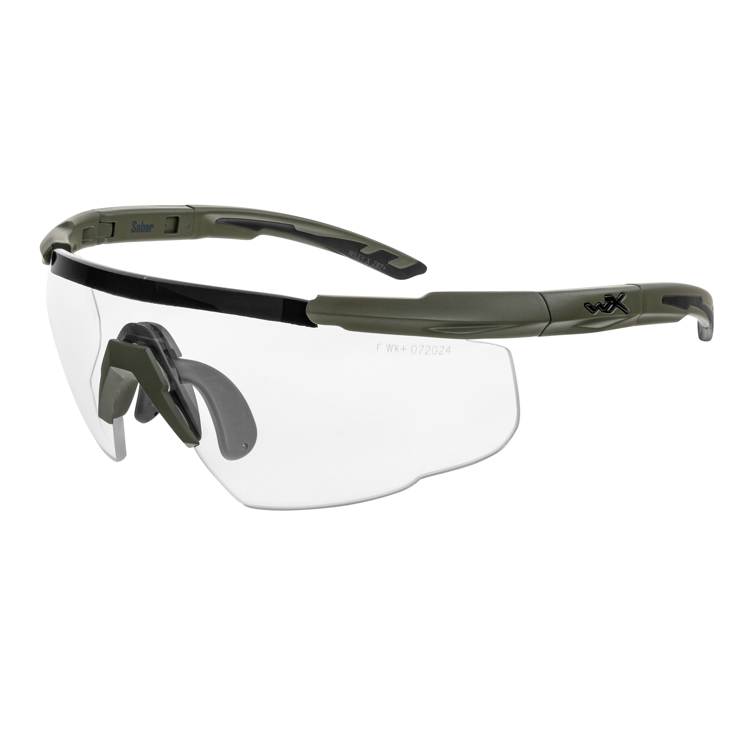 Occhiali tattici Wiley X Saber Advanced Set 3in1 - Grey/Clear/Light Rust/OD Green