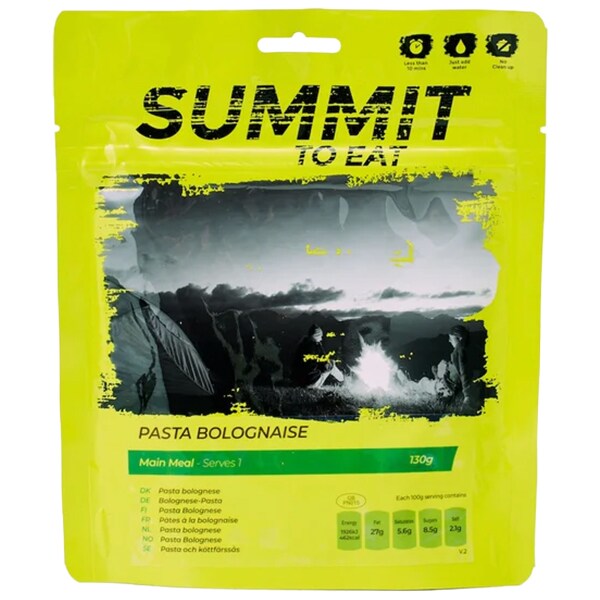 Pasto liofilizzato Summit To Eat - Spaghetti bolognese 130 g/578 kcal