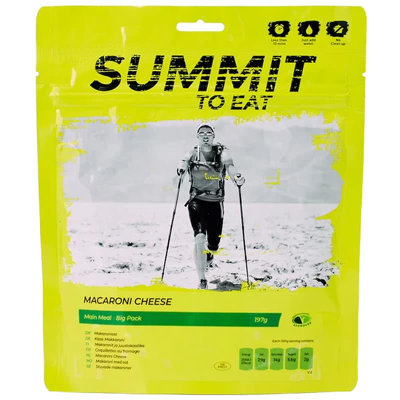 Pasta al formaggio liofilizzata Summit To Eat 197 g/1007 kcal