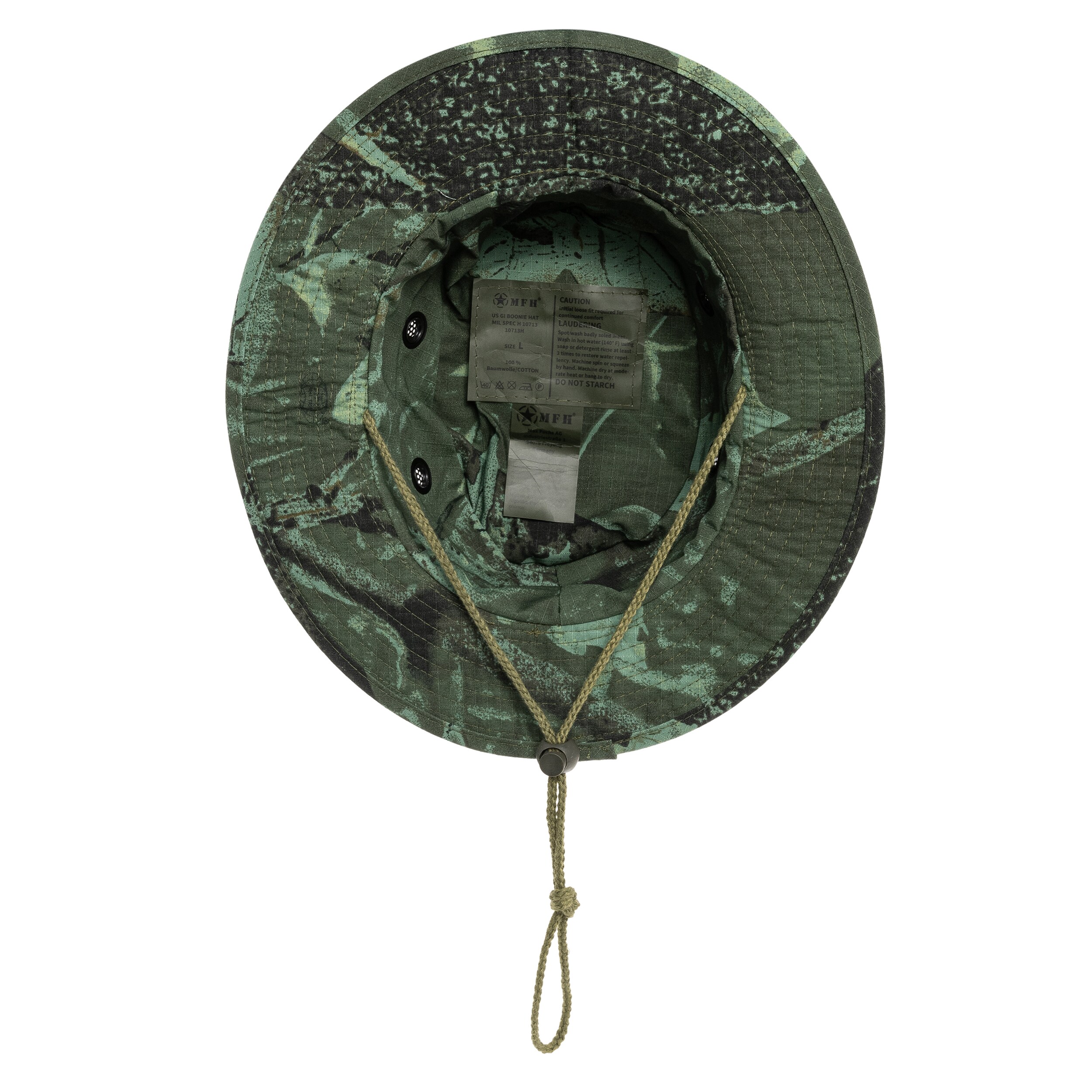 Cappello MFH US GI Bush Hat Boonie Rip-Stop - Hunter Green