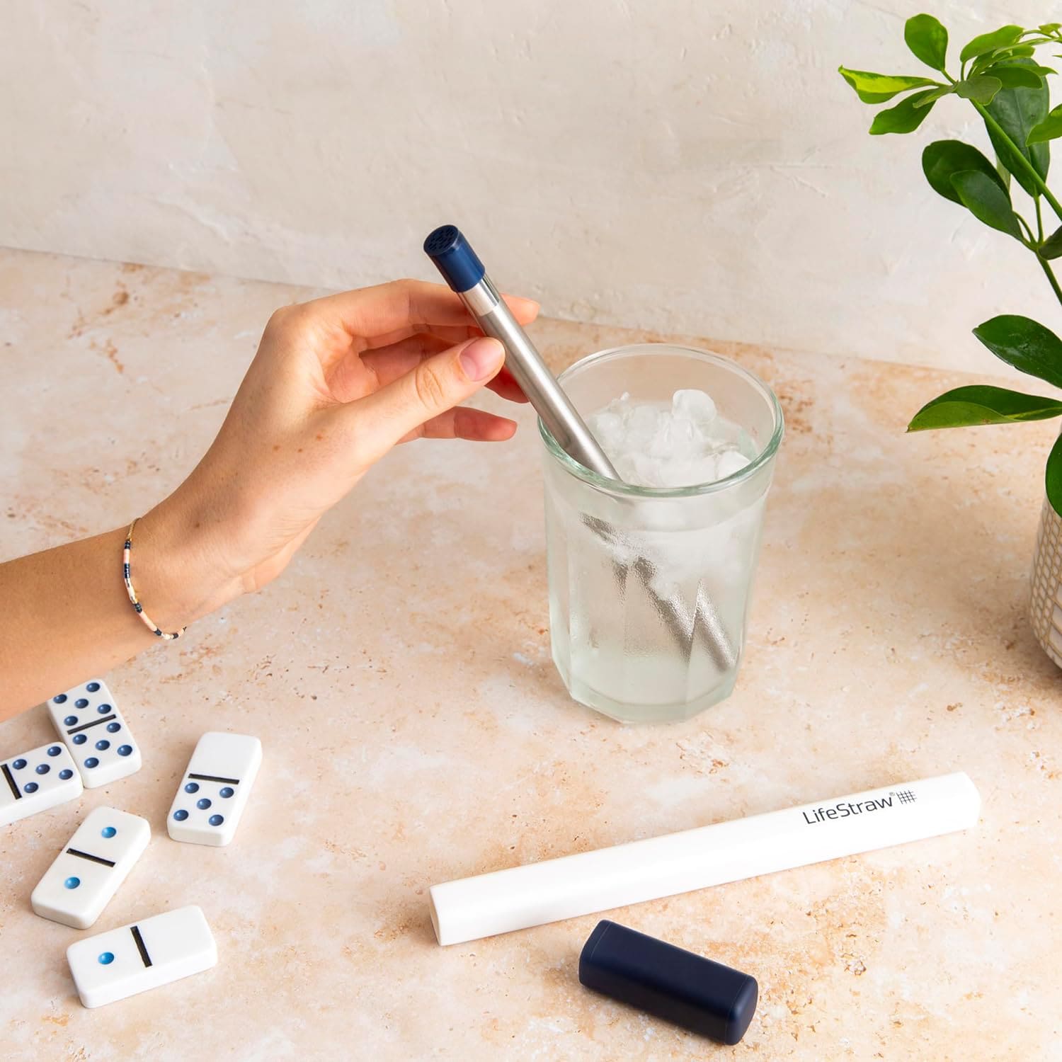 Filtro per acqua LifeStraw Sip - Midnight Blue