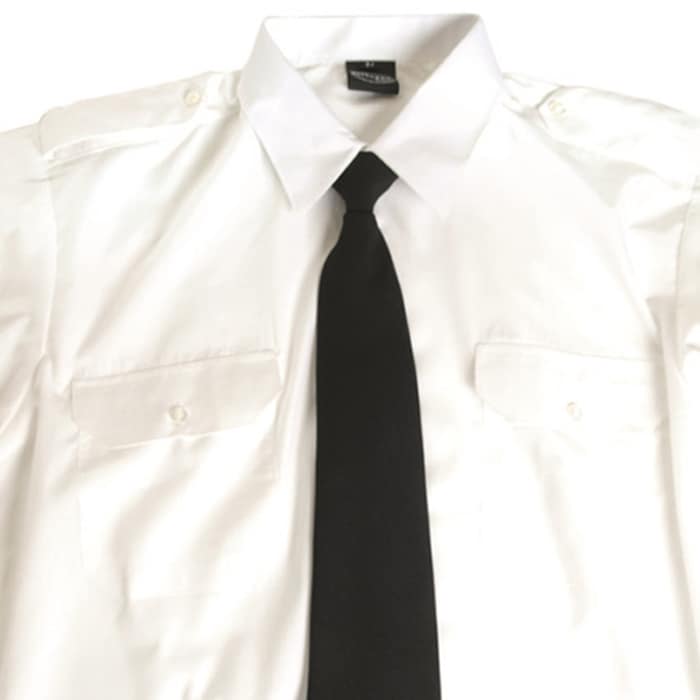 Cravatta Mil-Tec Security Tie con clip - Black