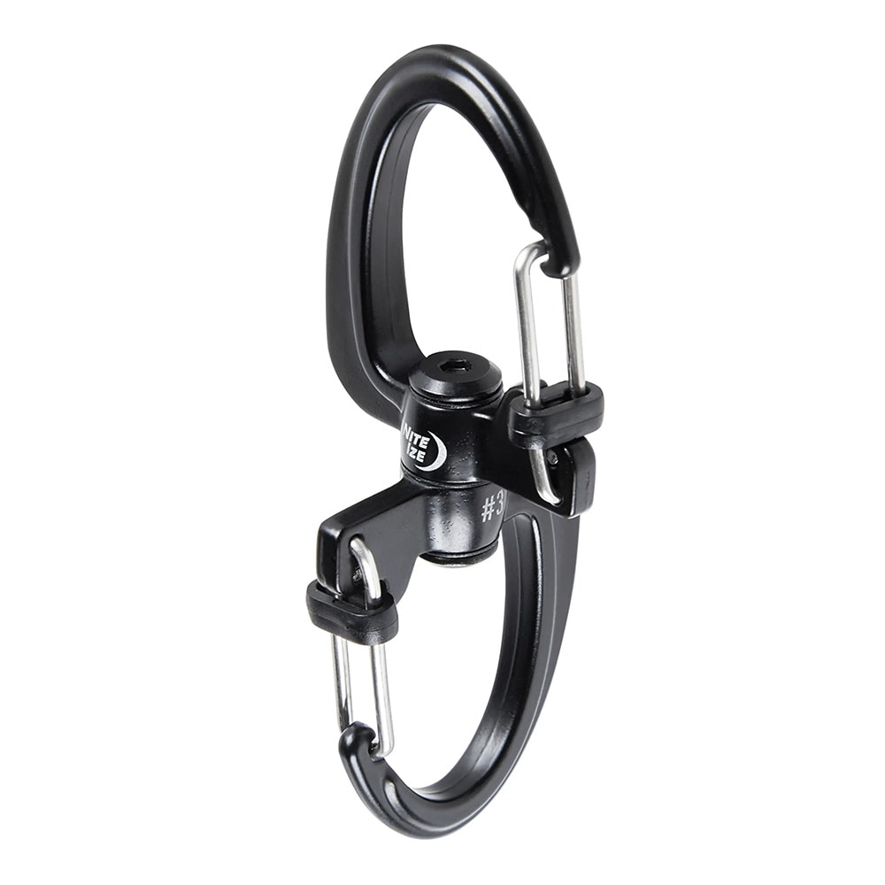 Moschettone Nite Ize S-Binder 360 SlideLock 3 - Black
