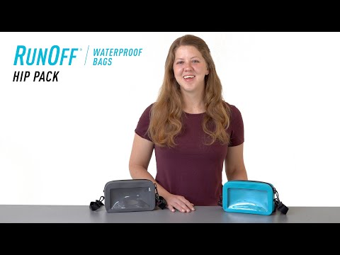 Astuccio impermeabile Nite Ize RunOff Hip Pack - Charcoal