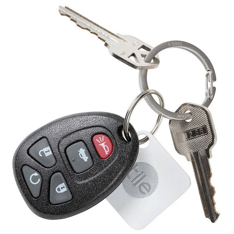Anello portachiavi Nite Ize O-Series - 2 pezzi Silver