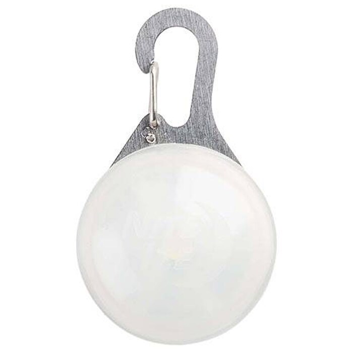 Luce con moschettone ricaricabile Nite Ize Disc-O Tech Spotlit - White