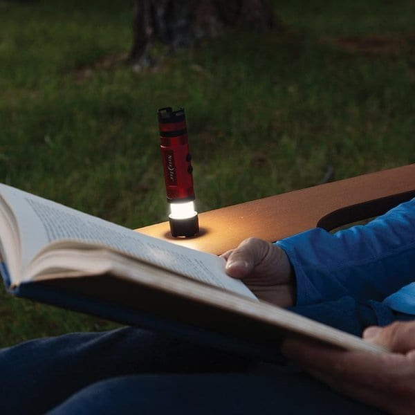 Torcia Nite Ize Radiant 3w1 LED Mini Rossa - 80 lumen