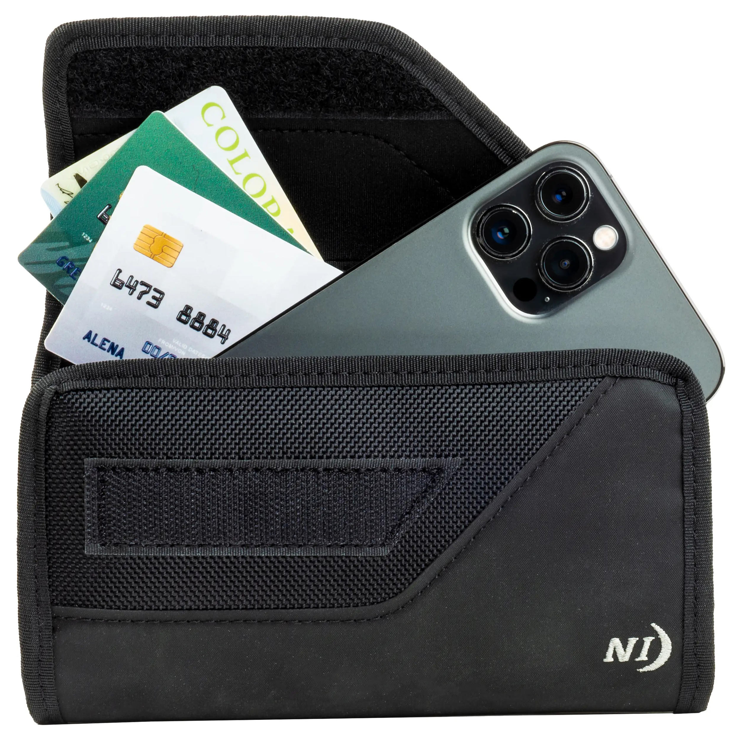 Custodia per telefono Nite Ize Clip Case Sideways Medium - Black