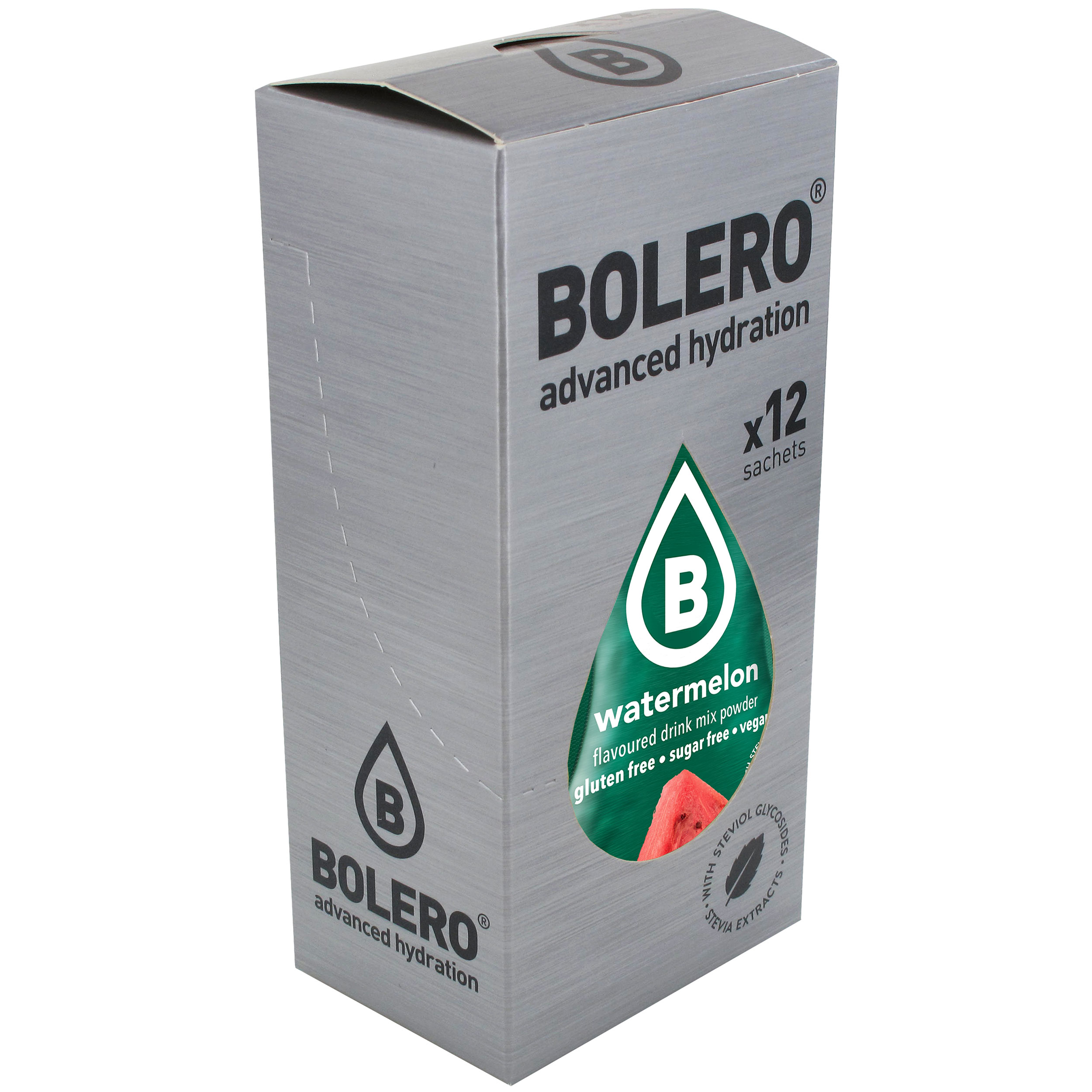 Bevanda in polvere Bolero Watermelon con stevia 3 g - 12 pz
