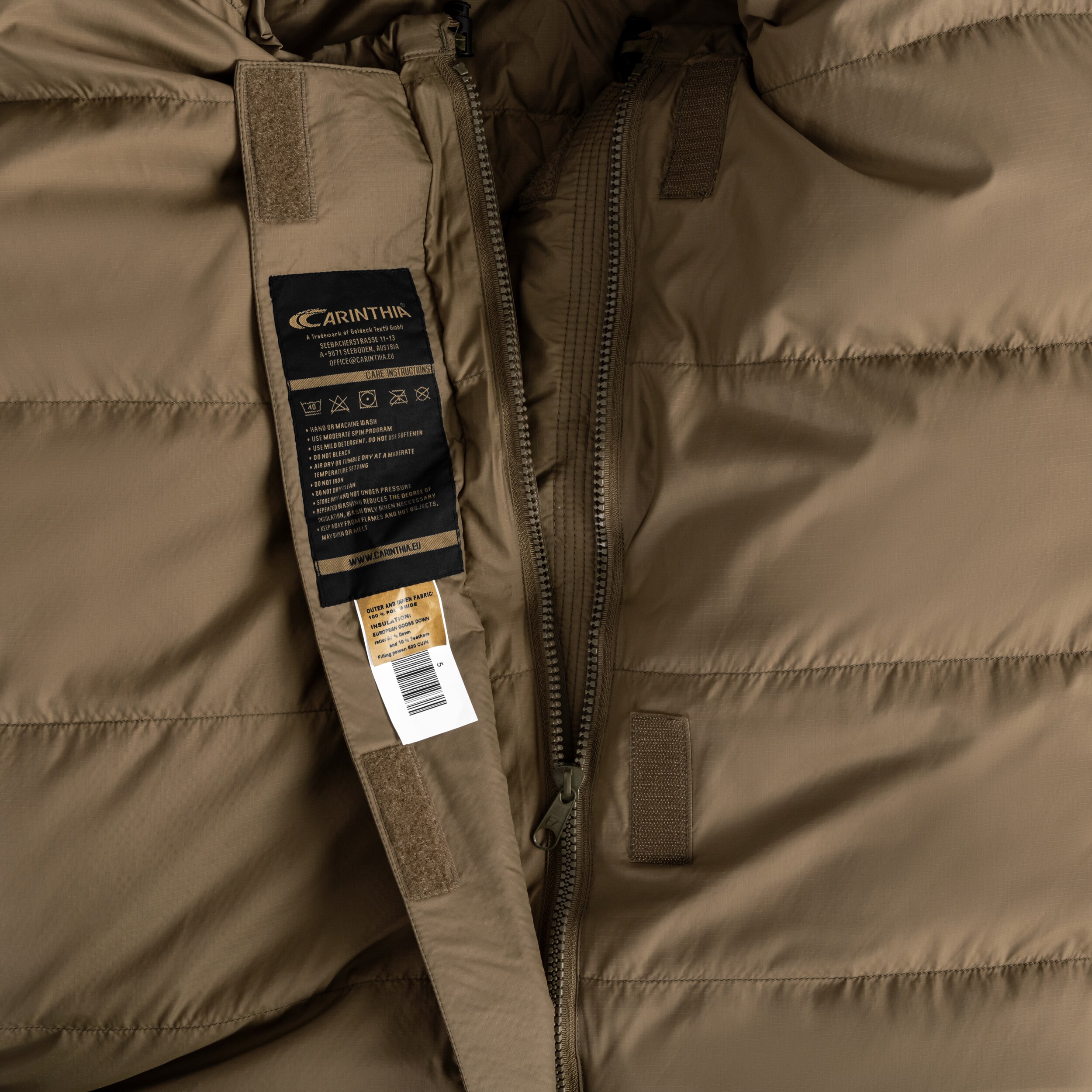 Sacco a pelo Carinthia XP Down 1000 Medium - Olive