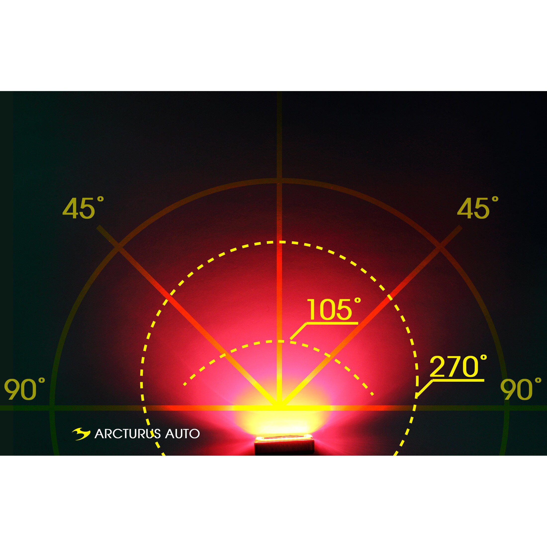 Luce posteriore per bicicletta Moon Arcturus Auto 70 lumen