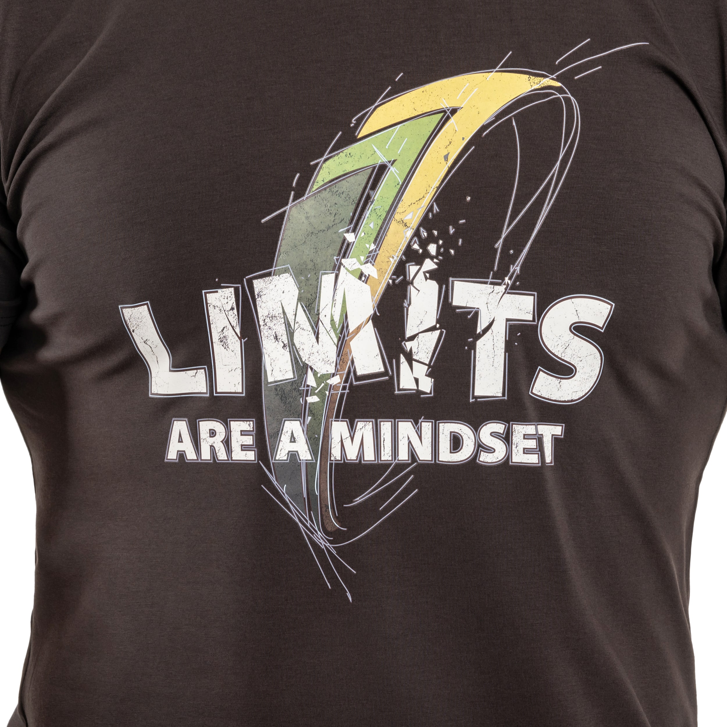 T-shirt UF PRO Mindset Breaker Tee - Maroon Brown