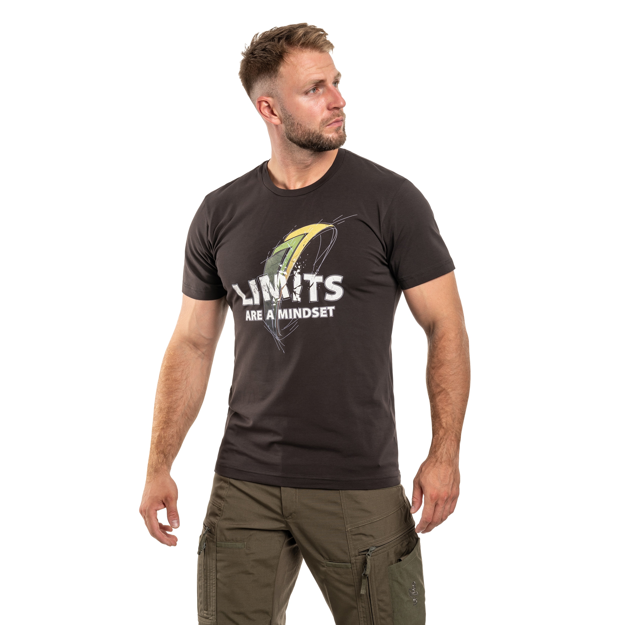 T-shirt UF PRO Mindset Breaker Tee - Maroon Brown