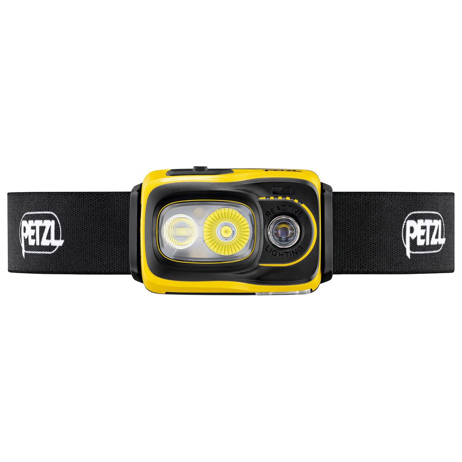 Lampada frontale Petzl Swift RL 1100 lumen - Yellow
