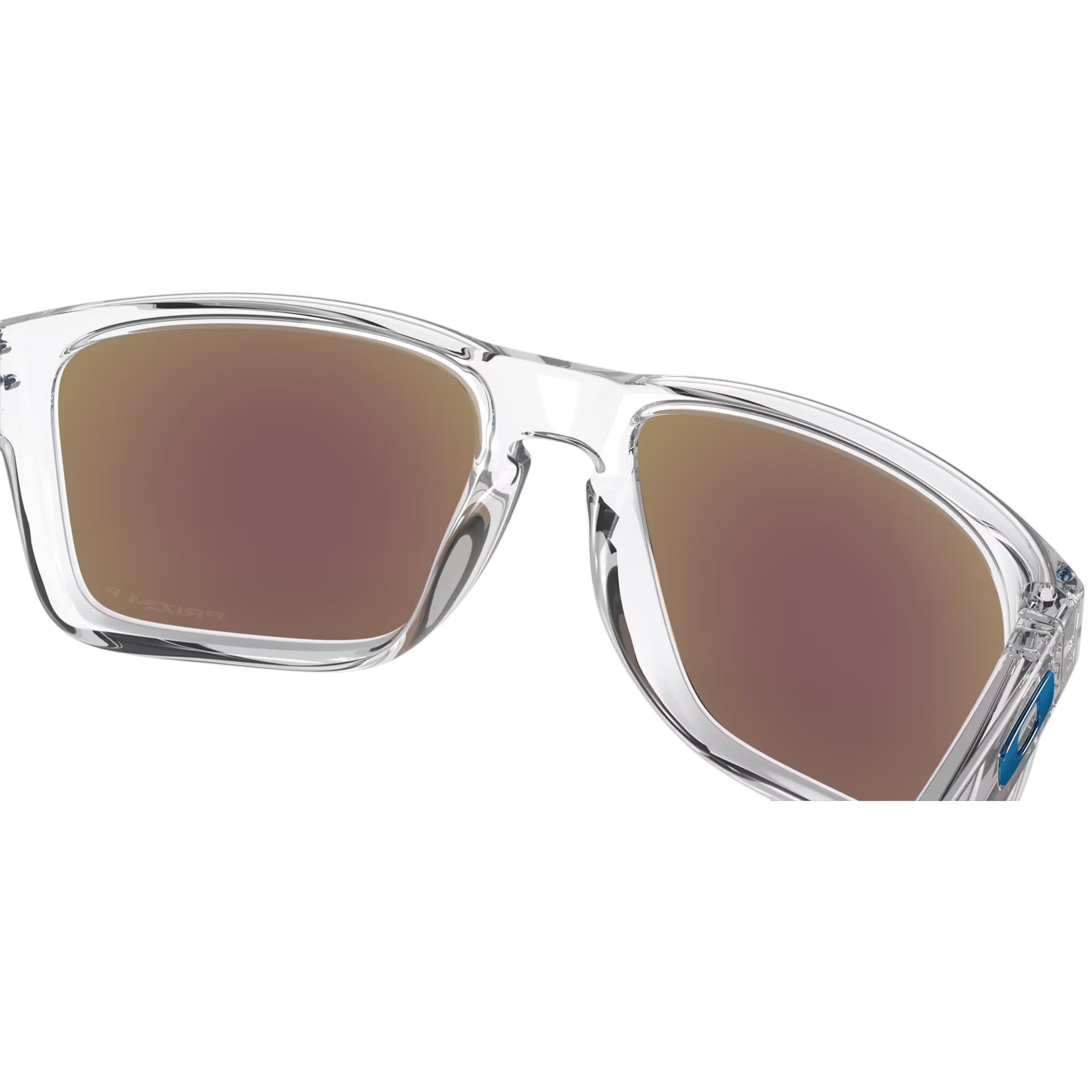 Occhiali da sole Oakley Holbrook XL - Polished Clear Frame/Prizm Sapphire Polarized Lenses