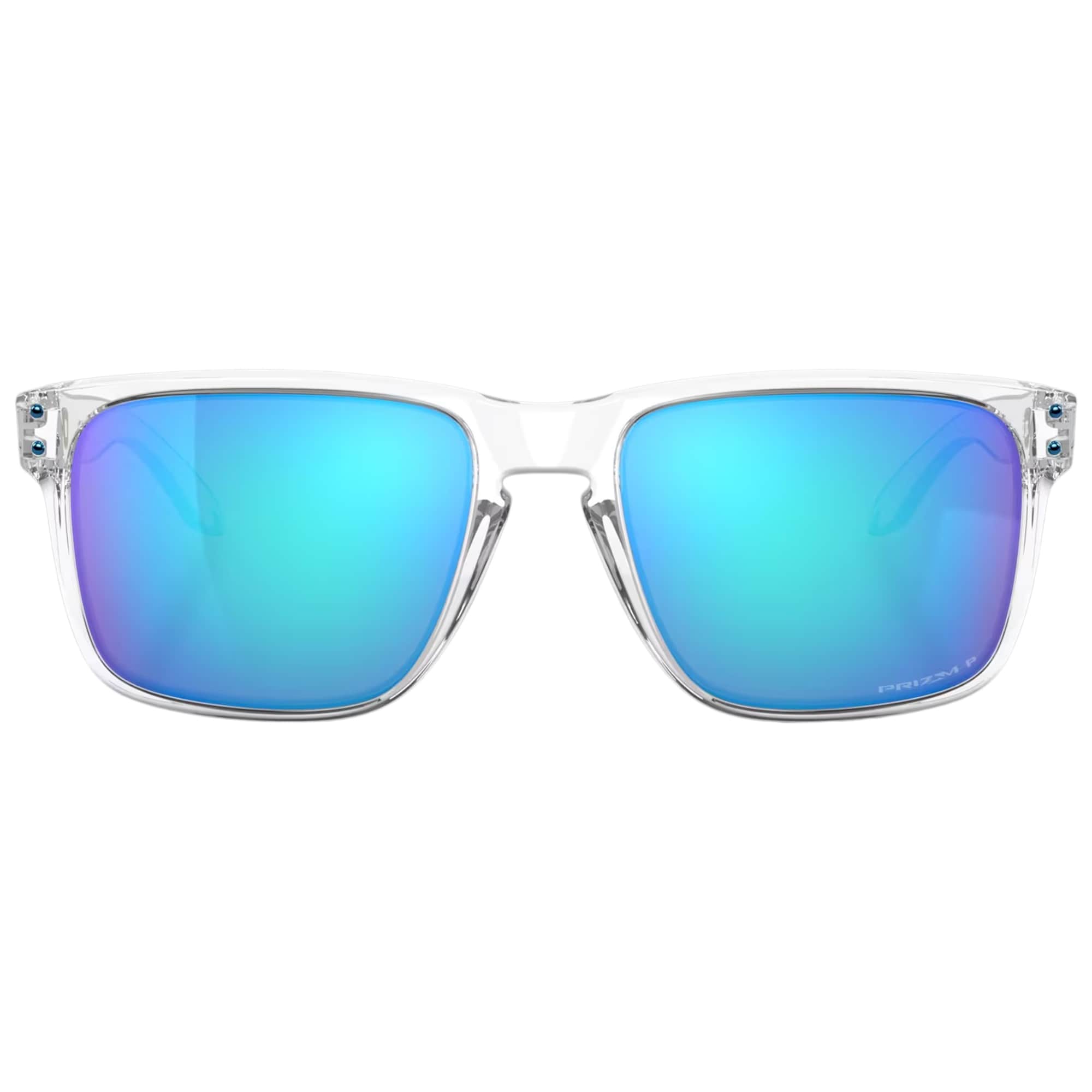 Occhiali da sole Oakley Holbrook XL - Polished Clear Frame/Prizm Sapphire Polarized Lenses