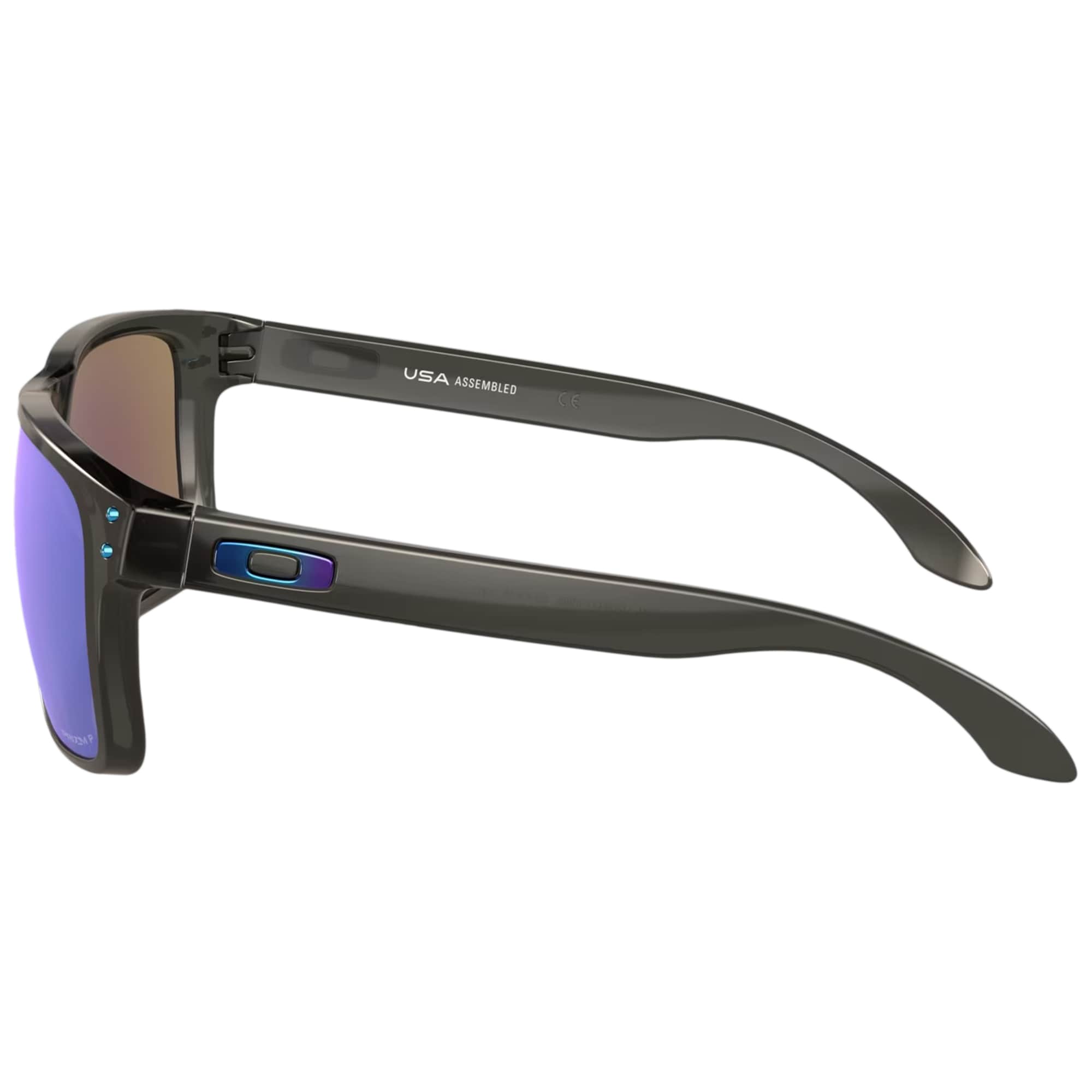Occhiali da sole Oakley Holbrook XL - Grey Smoke Frame/Prizm Sapphire Polarized Lenses