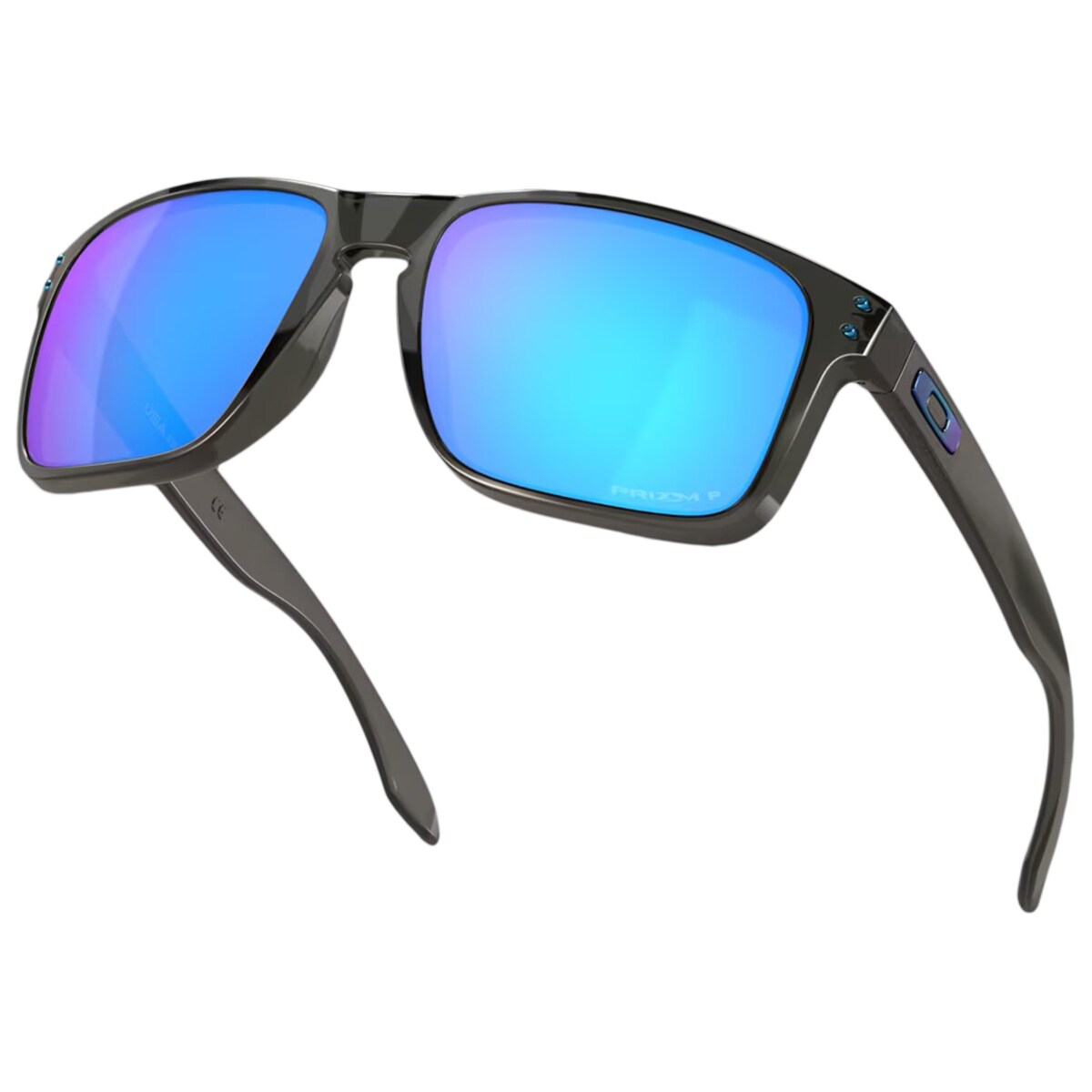 Occhiali da sole Oakley Holbrook XL - Grey Smoke Frame/Prizm Sapphire Polarized Lenses