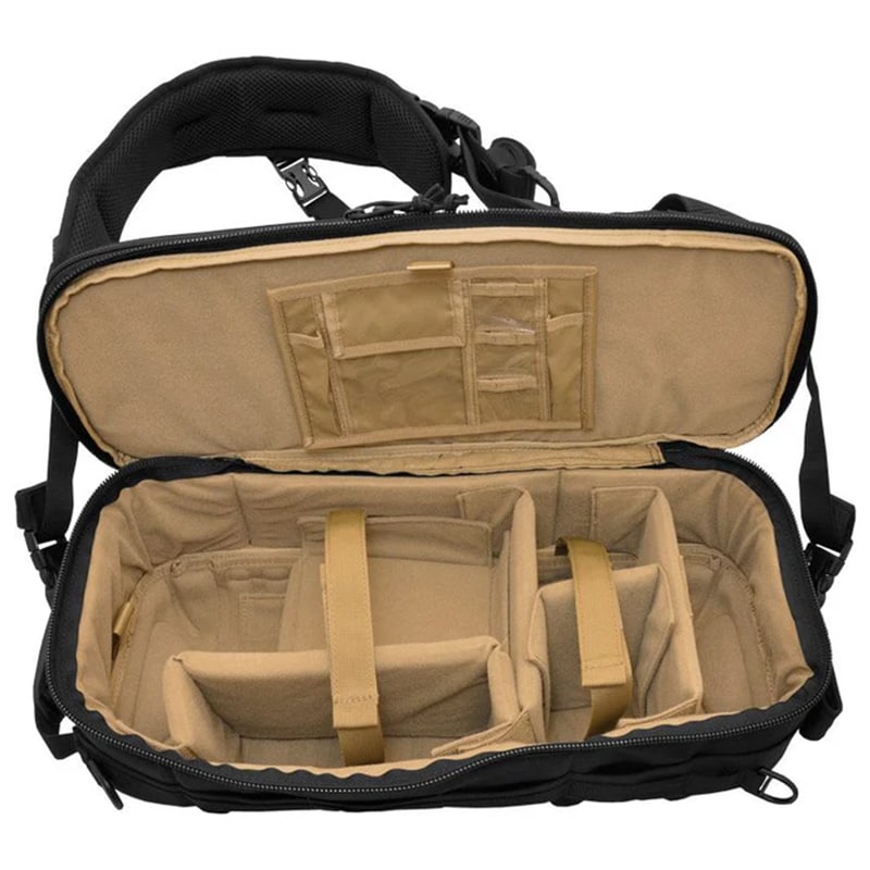 Zaino a tracolla Hazard 4 Plan-B Hard Shell Sling Pack 16 l - Black